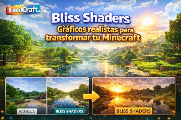 Bliss Shaders: Gráficos realistas para transformar tu Minecraft