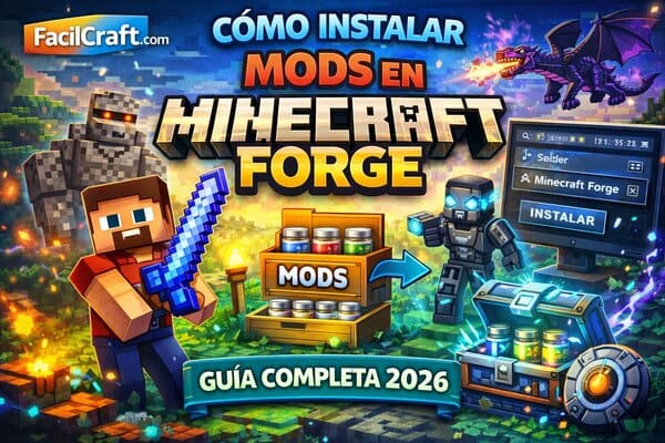 Cómo instalar mods en Minecraft con Forge