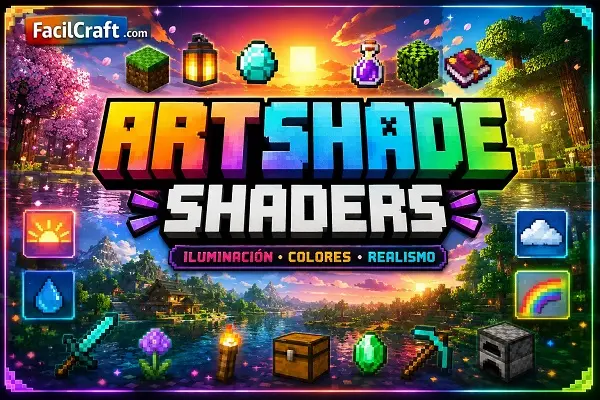 ARTShade Shaders: Un Estilo Cartoon Increíble Para Minecraft
