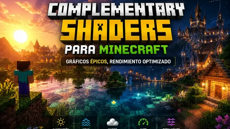Complementary Shaders para Minecraft: Uno de los Mejores Shaders para Transformar el Juego