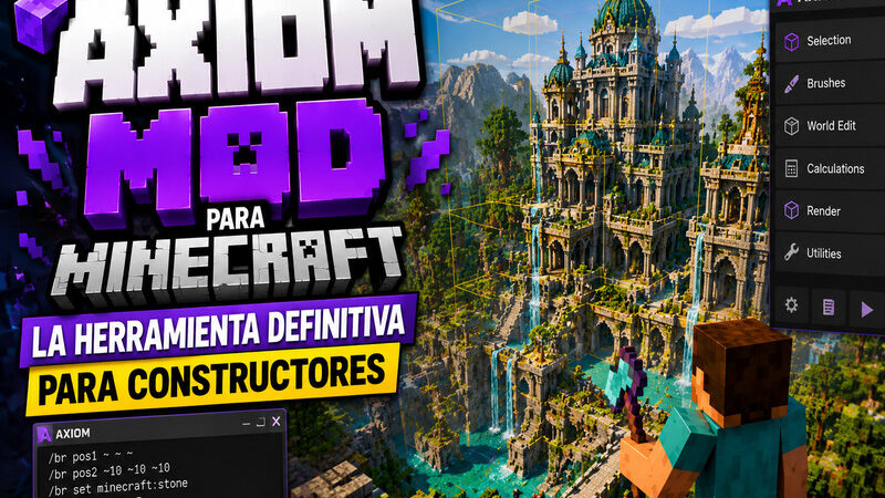 Axiom Mod para Minecraft: La Herramienta Definitiva para Constructores